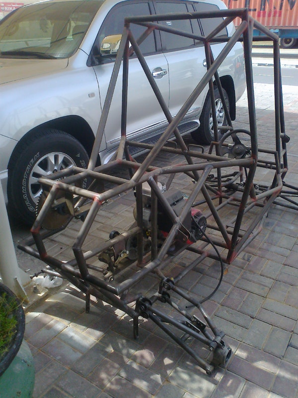 Sandbuggy Chassis Modification